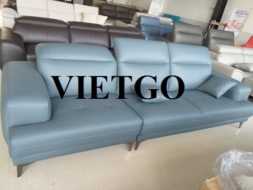 Cơ hội xuất khẩu 5 - 7 container 40ft sofa sang thị trường Hàn Quốc.