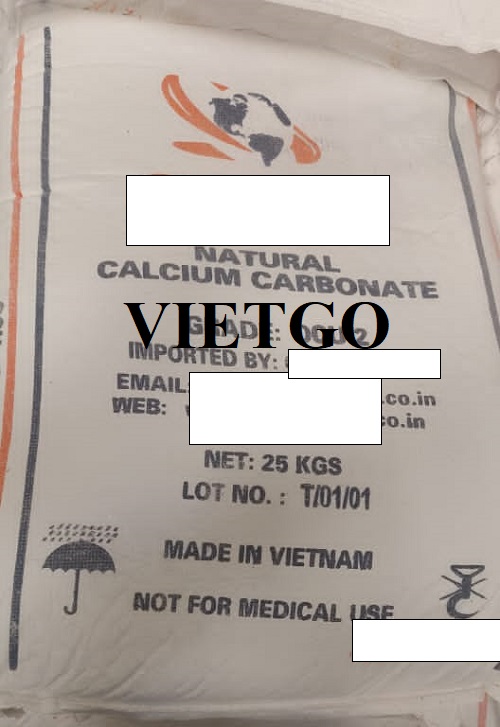 Cơ hội cũng cấp hàng tháng sản phẩm bột đá vôi cho một doanh nghiệp sản xuất ống nhựa PVC tại Ấn Độ