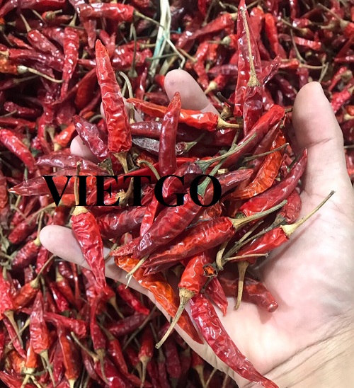 Cơ hội xuất khẩu 20 tấn Ớt khô hàng tháng sang thị trường Bangladesh