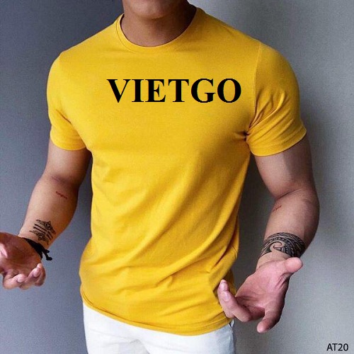 Cơ hội cung cấp số lượng lớn mặt hàng áo T-Shirt cho một doanh nghiệp tại Hy Lạp