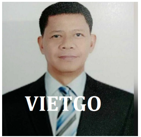 Thông báo hợp tác -Ông Rey- thương nhân đến từ Philippines-đang tìm kiếm nhà phân phối tại Việt Nam cho thiết bị lọc khí y tế