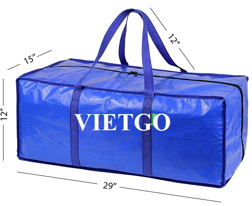 Cơ hội xuất khẩu túi PP dệt cho vị khách hàng đến từ Anh Quốc