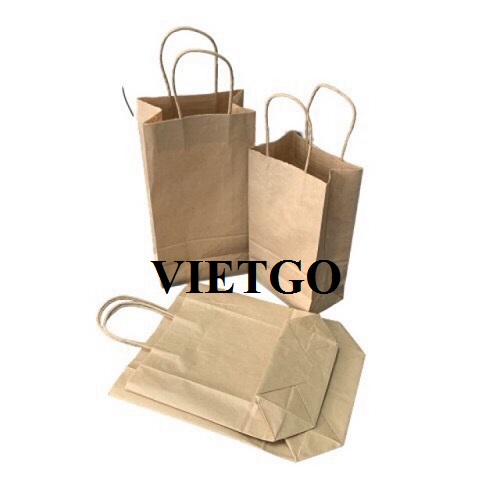 (Gấp) Cơ hội xuất khẩu 100.000 túi giấy hàng tháng sang thị trường Mỹ