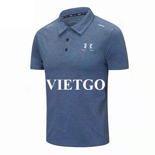 Cơ hội xuất khẩu áo polo - shirt nam số lượng lớn cho một thương hiệu thời trang nổi tiếng tại Ghana