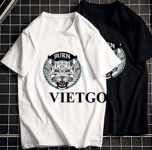 Cơ hội xuất khẩu áo T - shirt nam số lượng lớn cho một thương hiệu thời trang nổi tiếng tại Ghana