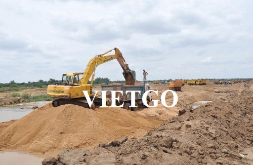 Cơ hội xuất khẩu 150.000 đến 300.000 tấn cát sông cho một doanh nghiệp tại Singapore