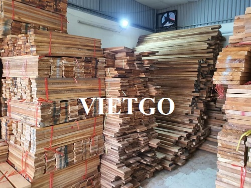 Cơ hội xuất khẩu 15 container 20ft gỗ teak xẻ hàng tháng sang thị trường Ấn Độ