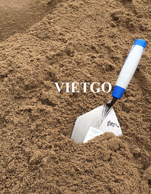 Doanh nghiệp Ấn Độ cần nhập khẩu sản phẩm cát sông