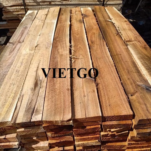 Cơ hội xuất khẩu 10 container 20ft gỗ keo xẻ hàng tháng sang thị trường Ấn Độ