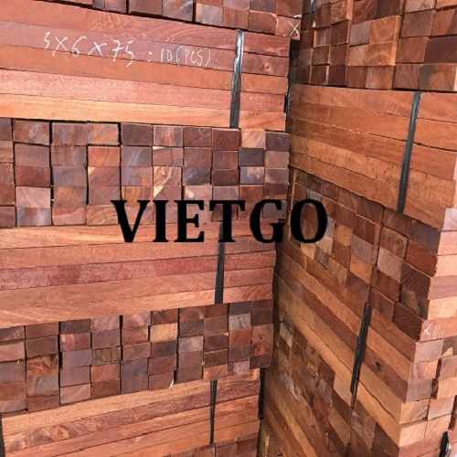 Cơ hội xuất khẩu 10 container 20ft gỗ căm xe xẻ hàng tháng sang thị trường Ấn Độ