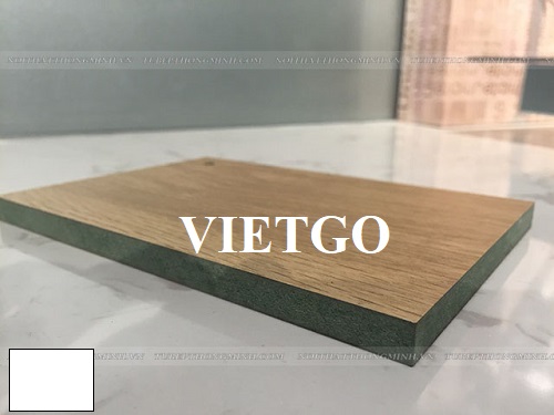 Cơ hội xuất khẩu MDF chống ẩm phủ laminate sang thị trường Ấn Độ.