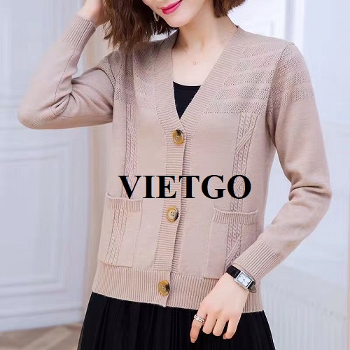 Cơ hội cung cấp mặt hàng áo len nữ sang thị trường Ấn Độ