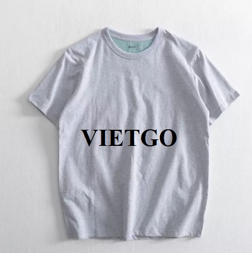 Cơ hội xuất khẩu số lượng lớn mặt hàng áo T-shirt cho một công ty kinh doanh hàng may mặc nổi tiếng tại Pakistan
