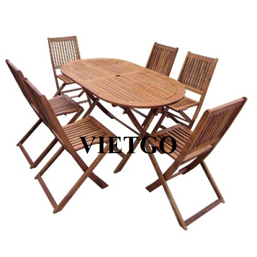 Cơ hội xuất khẩu bàn ghế gỗ ngoài trời sang thị trường Úc