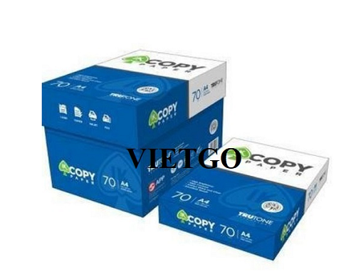 Cơ hội xuất khẩu giấy A4 cho một doanh nghiệp tại Ấn Độ