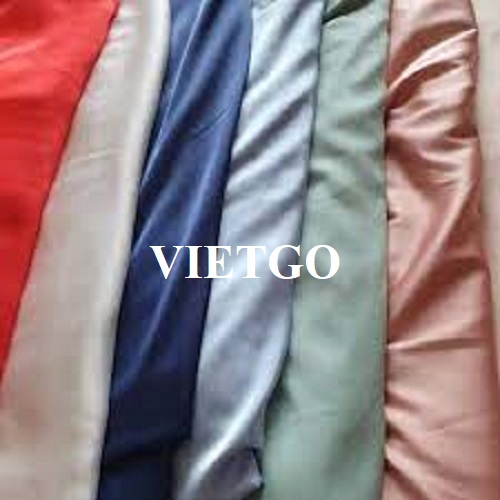 Cơ hội xuất khẩu mặt hàng vải cho một công ty thương mại về dệt may tại Bulgaria