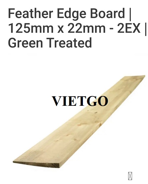 Cơ hội xuất khẩu gỗ keo xẻ sang thị trường Anh