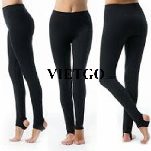 Cơ hội xuất khẩu mặt hàng quần legging nữ cho một công ty kinh doanh hàng may mặc tại Mỹ