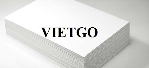 Cơ hội xuất khẩu giấy A4 cho một doanh nghiệp tại Ấn Độ