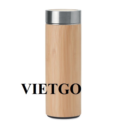 Cơ hội xuất khẩu bình giữ nhiệt và cốc tre hàng tháng sang thị trường Ấn Độ