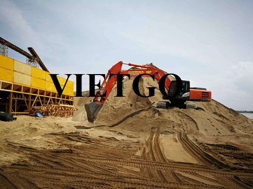 Cơ hội xuất khẩu 50.000 đến 100.000 tấn cát sông sang thị trường Trung Quốc mỗi tháng
