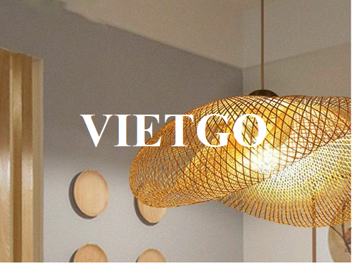 Cơ hội cung cấp chụp đèn bằng mây tre cho vị thương nhân đến từ Israel
