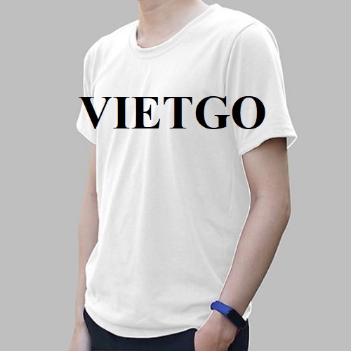 Cơ hội cung cấp sản phẩm áo T-shirt cho vị khách hàng tại Vương quốc Anh