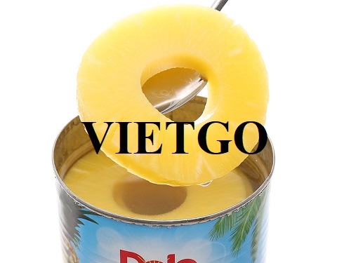 Cơ hội xuất khẩu dứa đóng hộp sang thị trường Dubai