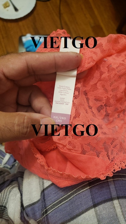 Cơ hội xuất khẩu số lượng lớn đồ lót nữ sang thị trường Mỹ