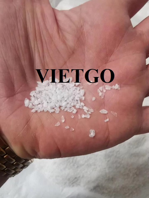 Cơ hội cung cấp sản phẩm cát silica cho một nhà máy sản xuất thủy tinh tại Trung Quốc