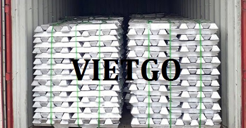 (GẤP) Cơ hội xuất khẩu 10.000 tấn nhôm thỏi sang thị trường UAE