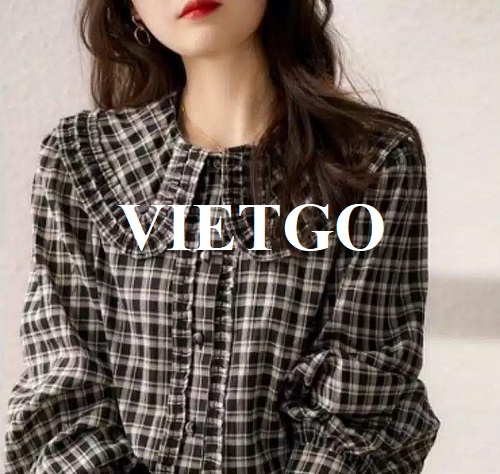 (Gấp) Cơ hội xuất khẩu mặt hàng áo sơ mi dành cho nữ sang thị trường Anh