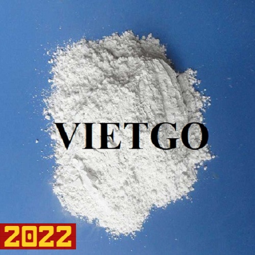 Cơ hội cung cấp số lượng lớn bột đá vôi cho vị khách hàng đến từ Ấn Độ