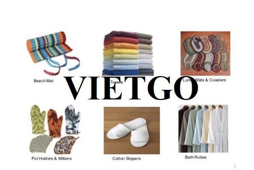 Cơ hội xuất khẩu sản phẩm khăn bông các loại, ga trải giường, chăn gối tồn kho sang thị trường Pháp
