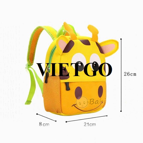 Cơ hội xuất khẩu balo vải dành cho trẻ em sang thị trường Litva