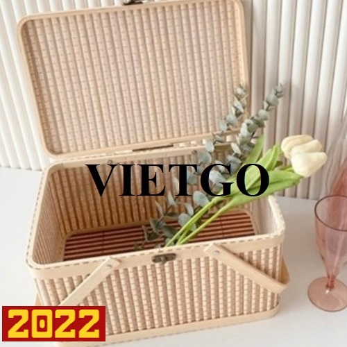 Cơ hội cung cấp sản phẩm giỏ mây cho vị khách hàng người Ả Rập Xê-út