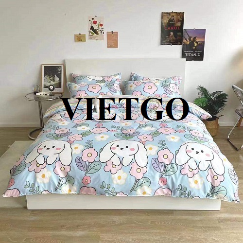 Cơ hội xuất khẩu mặt hàng chăn ga gối cho một vị khách đến từ Mỹ