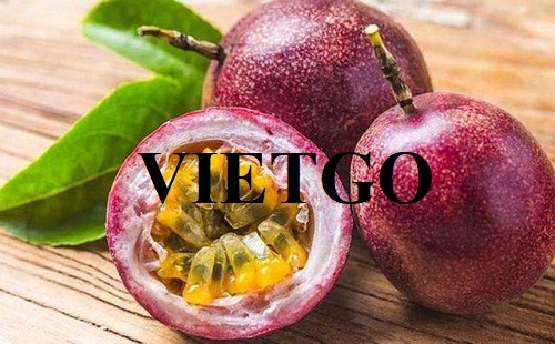 Thương vụ xuất khẩu chanh leo sang thị trường UAE
