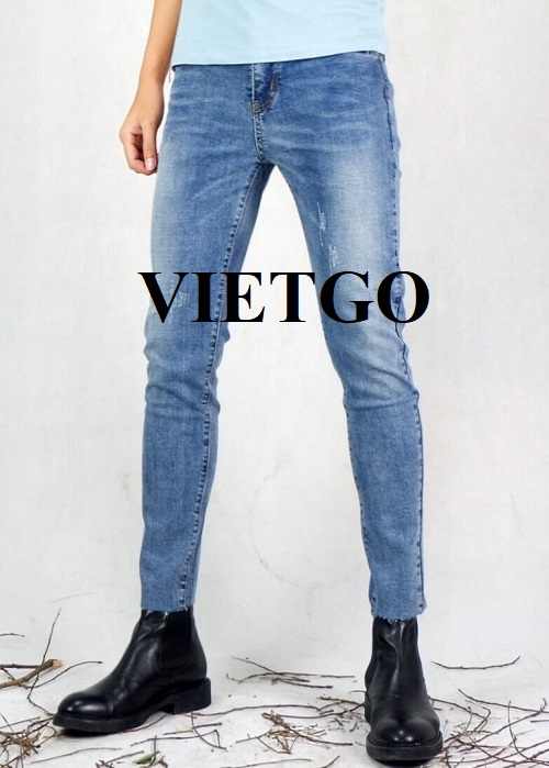 Cơ hội cung cấp quần Jeans cho một đối tác đến từ Nam Phi