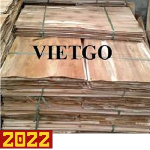 Thương vụ xuất khẩu ván bóc số lượng lớn sang thị trường Trung Quốc