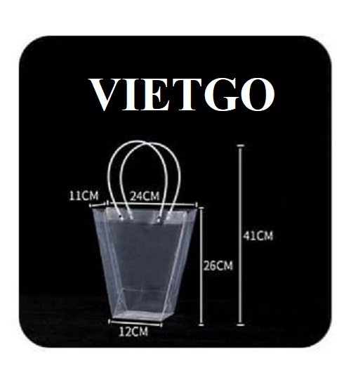 (Gấp) Vị khách hàng người Hàn Quốc cần nhập khẩu túi nhựa PVC để tiến hành dự án sắp triển khai