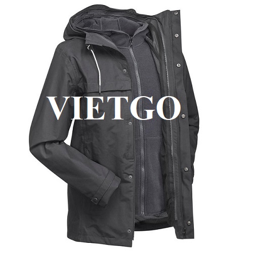 Thương vụ xuất khẩu áo khoác nam sang thị trường Vương quốc Anh