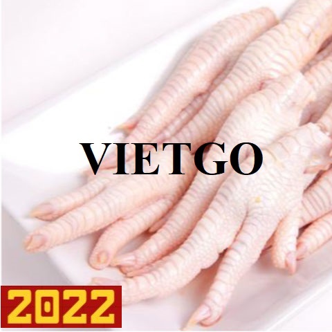 Thương vụ xuất khẩu hàng tháng chân gà và cánh gà sang thị trường Trung Quốc
