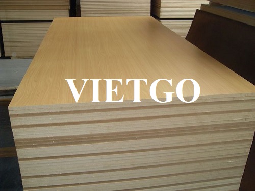 Cơ hội cung cấp sản phẩm ván MDF cho một doanh nghiệp tại Ba Lan