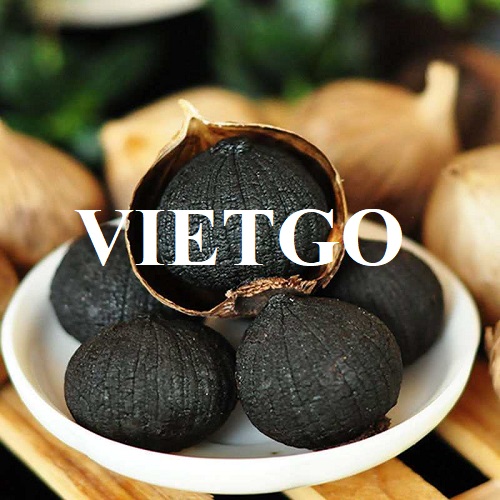 Thương vụ xuất khẩu mặt hàng tỏi đen sang thị trường Mỹ