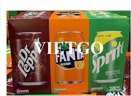 Thương vụ xuất khẩu các sản phẩm nước ngọt tới thị trường Vương quốc Anh