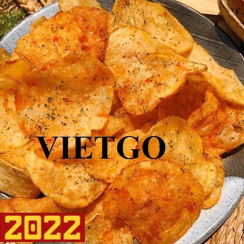 Thương vụ xuất khẩu snack khoai tây sang Vương quốc Anh