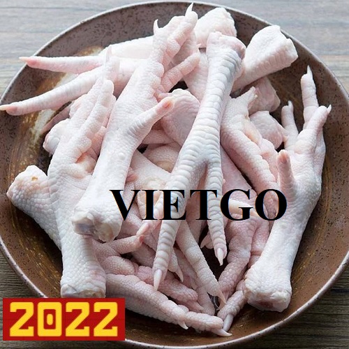 Cơ hội xuất khẩu hàng tháng chân gà sang thị trường Trung Quốc