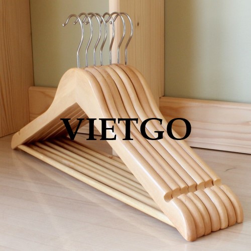 Cơ hội cung cấp sản phẩm móc gỗ treo quần áo cho một doanh nghiệp đến từ Vương quốc Anh