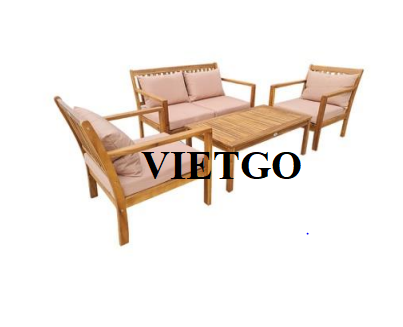 Cơ hội cung cấp bàn ghế gỗ sang thị trường Dubai